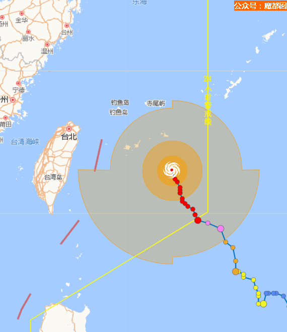 多城最高预警昏天黑地暴雨如注残暴巨兽台风利奇马扑来送ppt