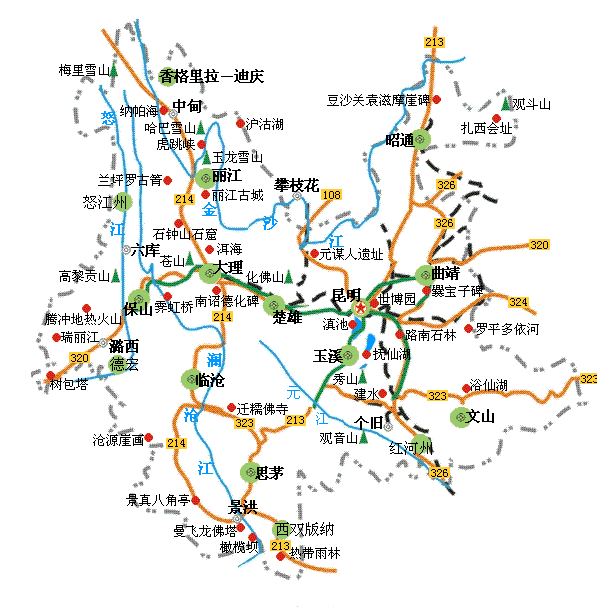 云南旅游两天必去景点（云南两天自驾游攻略）