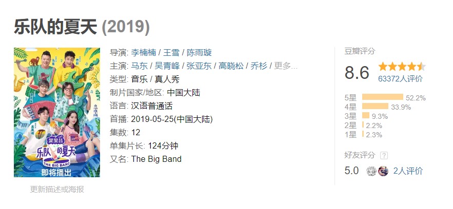 乐队的夏天 给中国乐队增加了三重厚度 乐夏