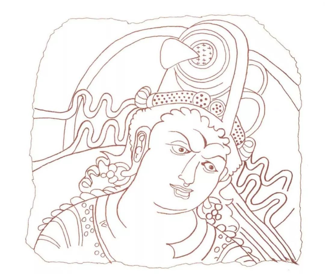 新疆佛教壁画线描艺术(下)_石窟