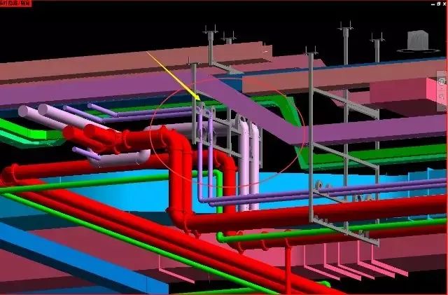 看"bim 综合支吊架"如何解决有限空间中的管线布置?