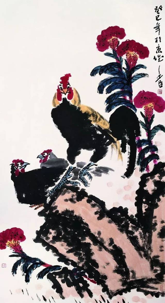 邢少臣花鸟画不是简单的一花一鸟88幅