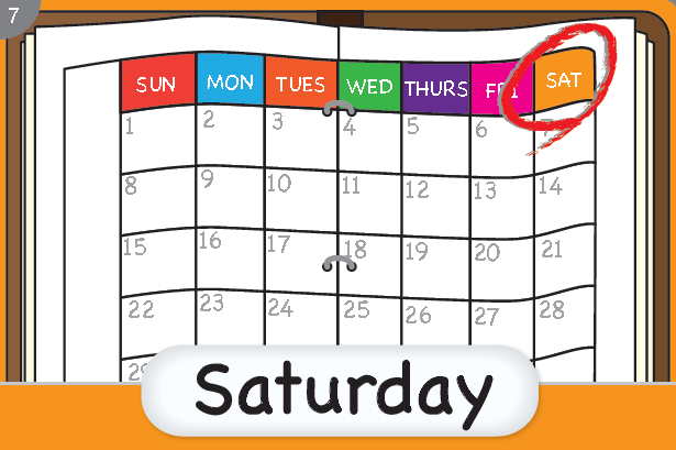 今日儿歌 | days of the week