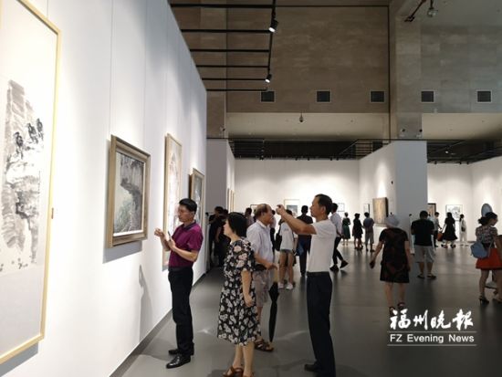 "春华秋实"福清市庆祝新中国成立70周年美术书法作品展在福清市美术馆