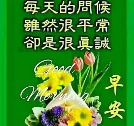 清晨早安问候动态表情图片最美早上好祝福动态图