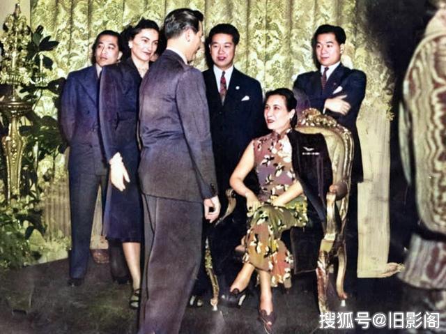 宋美龄访问好莱坞，洛杉矶1943年