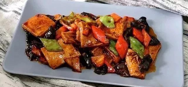 红烧千叶豆腐