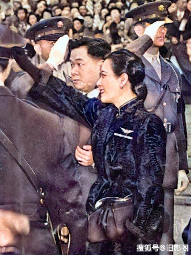 宋美龄访问好莱坞，洛杉矶1943年