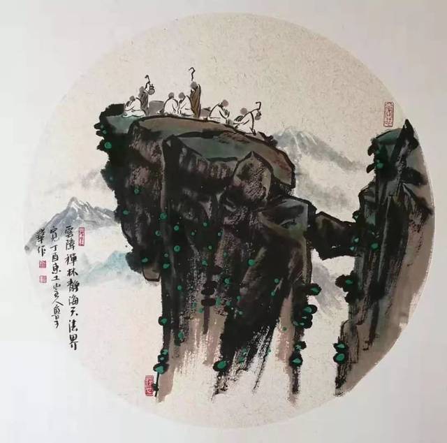 「艺术中国—鲁子华绘画作品赏析_于布