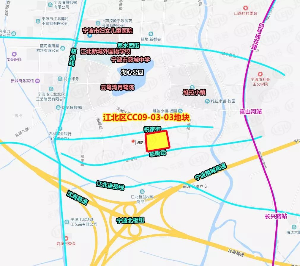 【土拍预告】起拍价6700元/平,慈城新区湖心公园以南低密宅地明日开拍