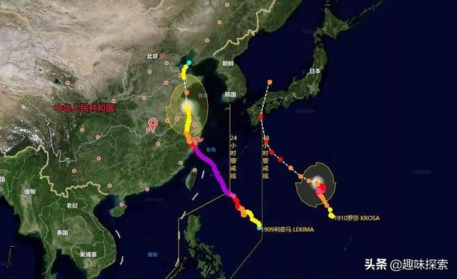 一天内连降7级,超强台风利奇马仍不"死心",下一站是山东青岛