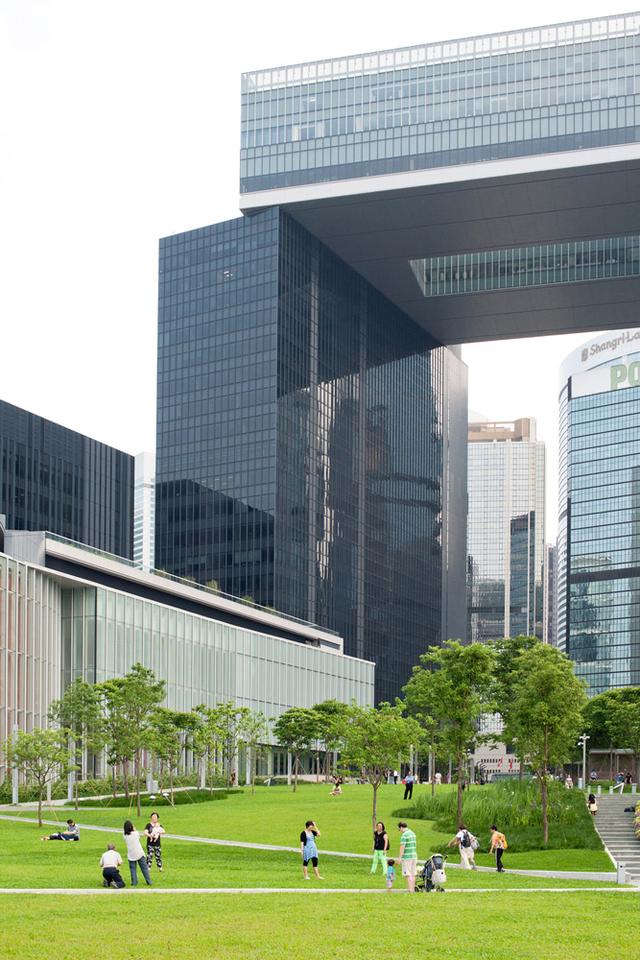香港特别行政区政府总部设计解析建筑事务所 