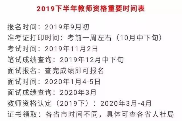 教师资格证考试报考流程「汇总」（最新发布）