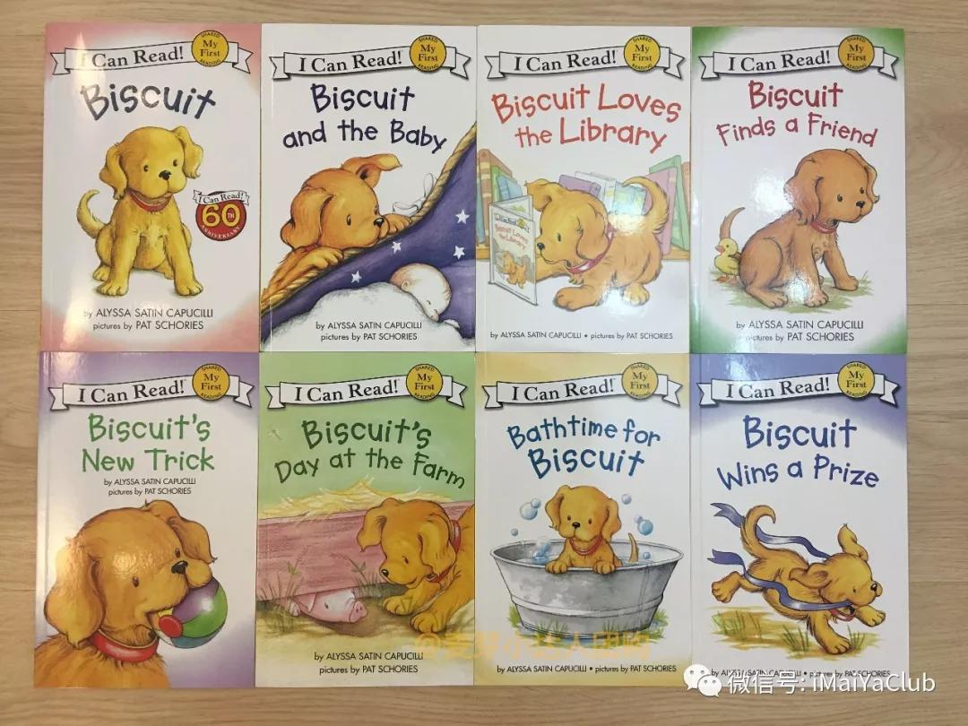 点读丨英语启蒙必备,新版《biscuit 饼干狗》,i can read系列热销读物
