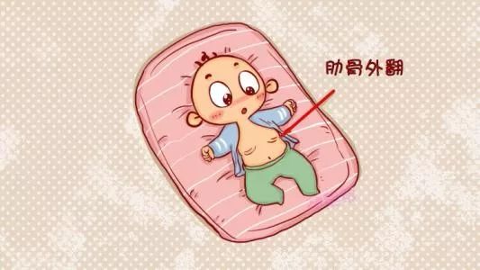 肋骨外翻≠缺钙4每个宝宝的出牙时间不同,多数受遗传因素的影响,出生