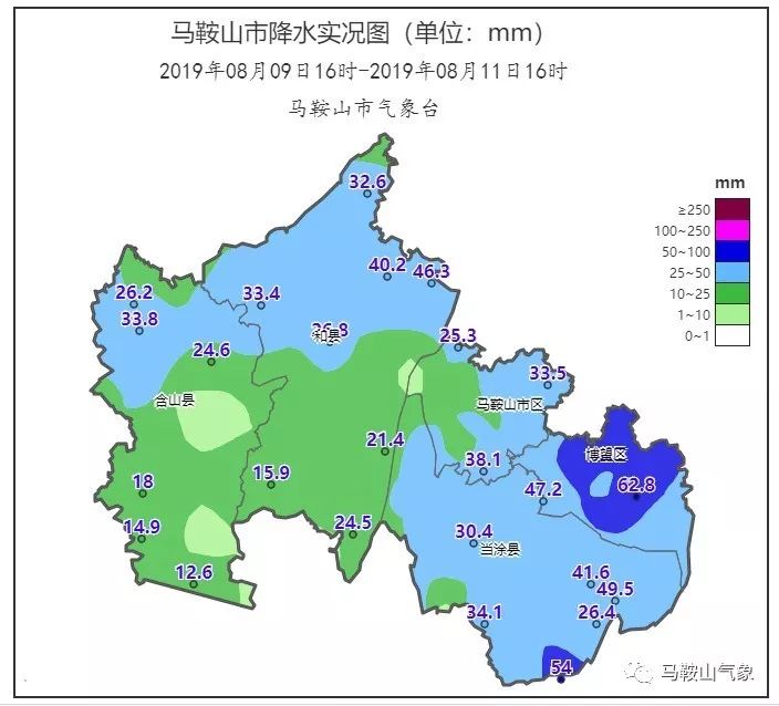 洪水黄色预警影响范围包括马鞍山