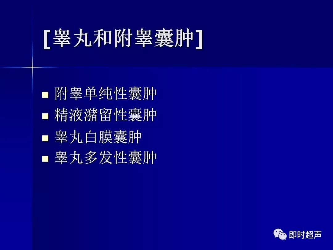 阴囊及其内容物的超声诊断