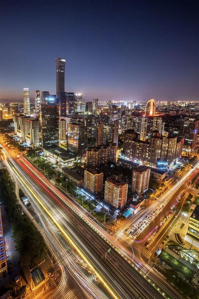 北京国贸cbd人均gdp_北京国贸cbd夜景