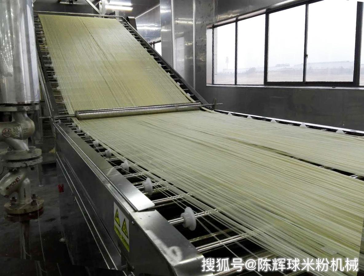 米线生产线是一款可大批量生产米线的成套设备