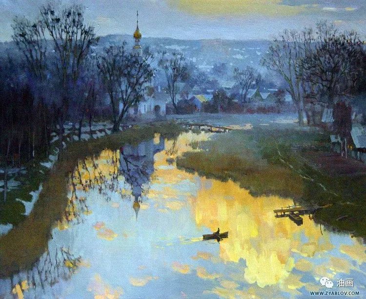 俄罗斯画家风景油画40幅,太美了!