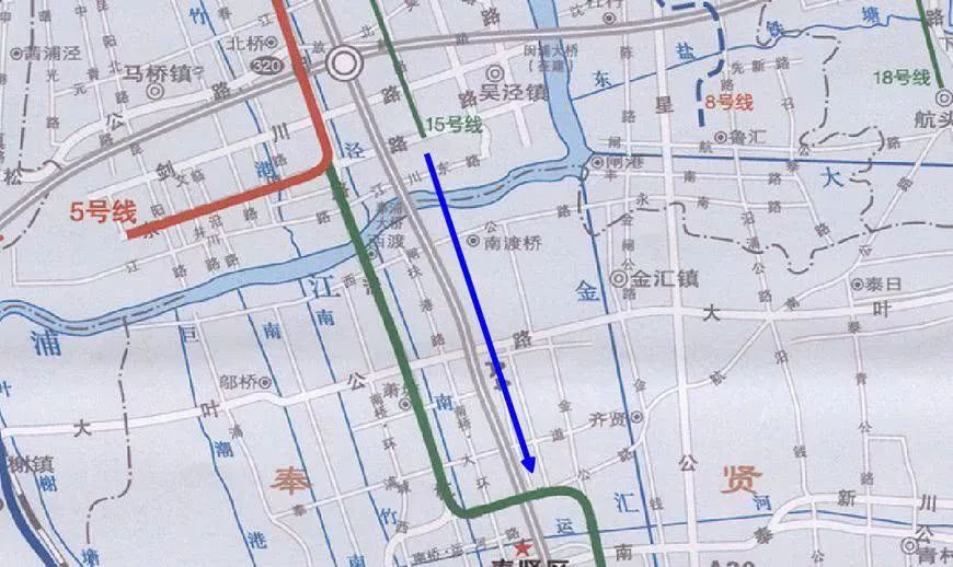 地铁号线南延伸到奉贤已,正在审批中