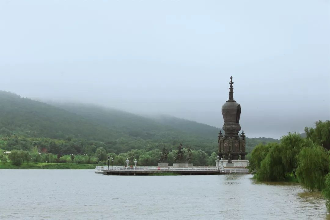 雨后,徐州的这座山特别美_艾山