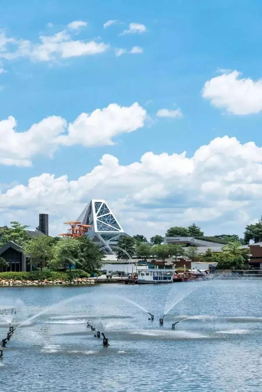深圳华侨城欢乐海岸八周年斑驳光影岁岁经年