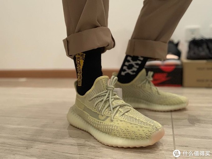 3双椰子350实测白冰淇淋亚限10和欧限20脏黄天使一起拥有