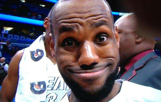 詹姆斯的宝宝表情曾经火遍网络,成为大家斗图的经典表情包.