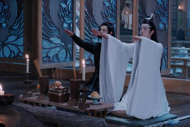 陈情令：从未见蓝湛如此失态，王一博却用无实物表演再造演技高光_搜狐网