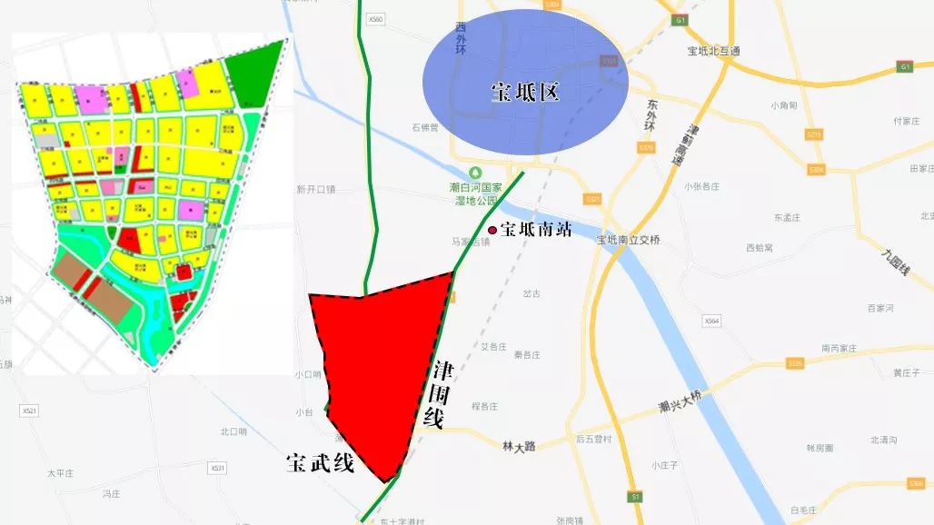 宝坻用地规划调整:缩减住宅用地!