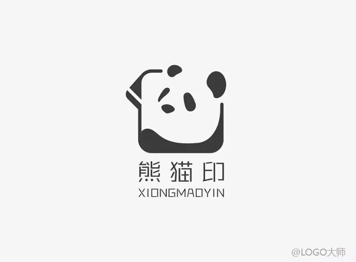 熊猫主题logo设计合集鉴赏