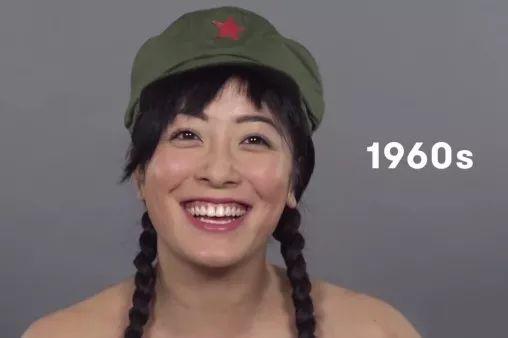 每刻美丨百年之美—中国女性100年间妆容的演变史_年代