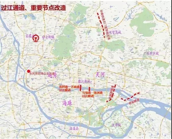 广州将构建连接穗莞佛的东西走向大通道,通过建设化龙—开发区西区过