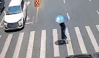 永康司机这样开车被拍了.