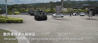 威武!大批武警车队深圳集结被曝光