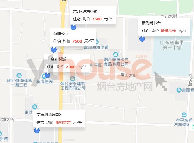 大手笔牟平区三宗土地集中出让