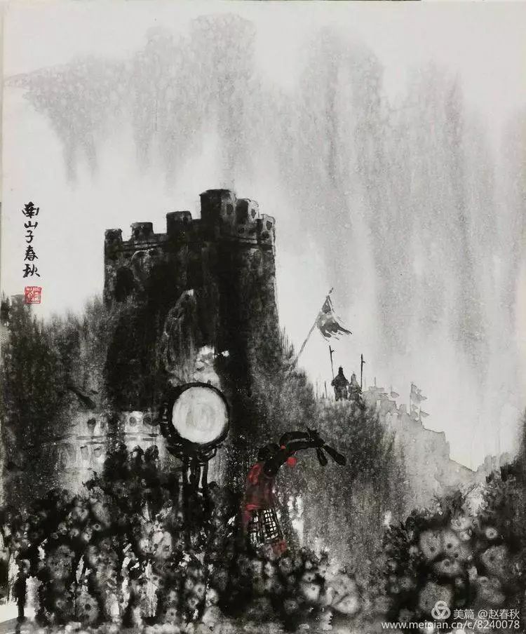 诗情画意:赵春秋《诗经》情画 凯发彩票登录