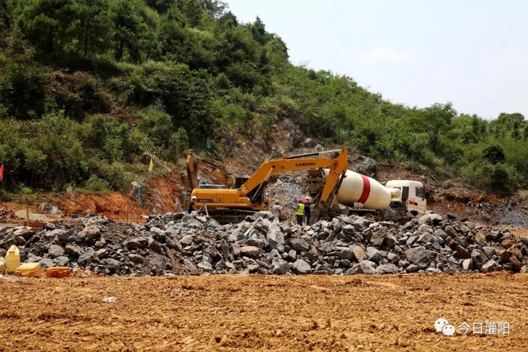 好消息灌阳至平乐高速公路公路一标二标项目部入驻灌阳