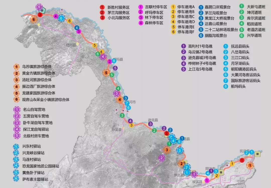 "醉美龙江331边防公路"以国道丹阿公路(g331)为主通道,到2020年