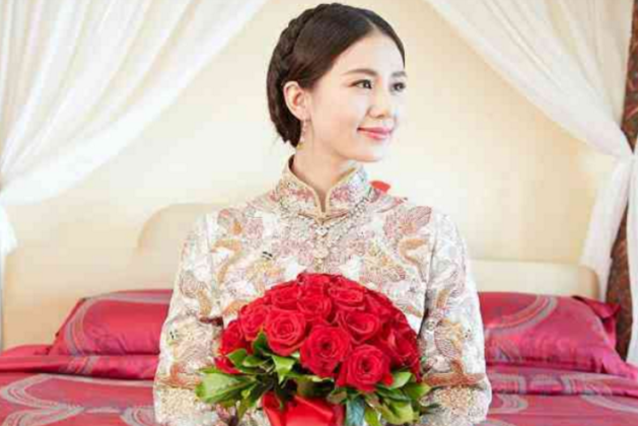 中国最美婚纱_杨紫穿婚纱的最美图片(3)