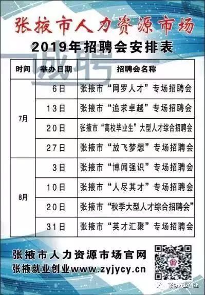 张掖招聘信息_张掖最新招聘信息,有导购 编辑 保安 销售...(3)