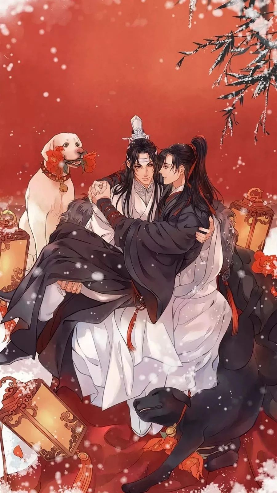 陈情令魔道祖师壁纸基腐情深