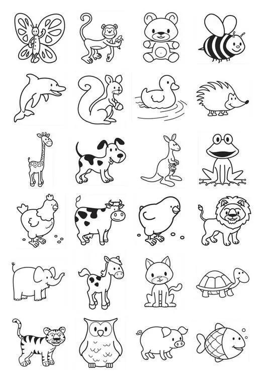各种小动物画法,锻炼孩子的动手能力