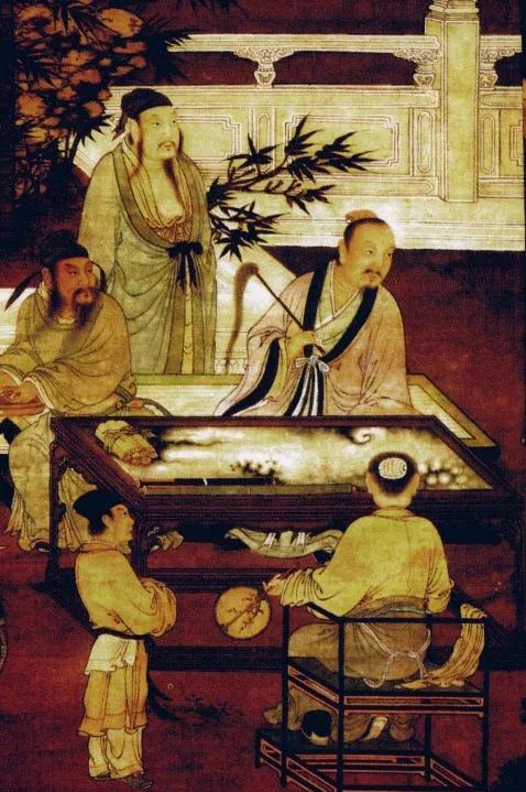 画中家具|从古画看宋代家具形态_屏风
