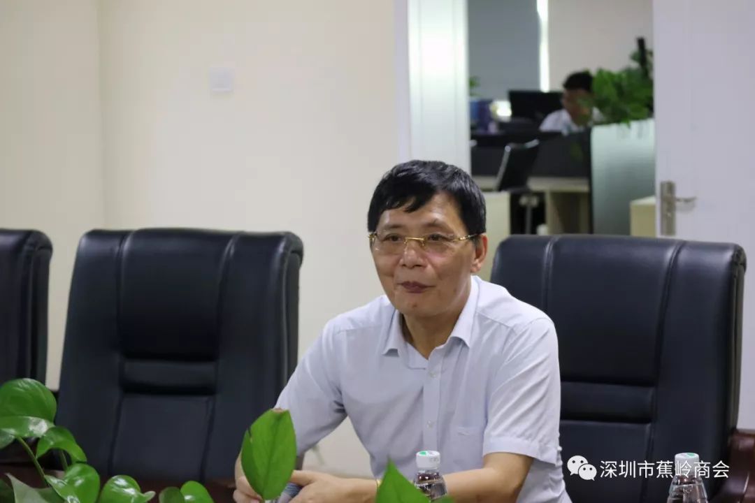 深圳市蕉岭商会秘书处组织走访会员乡亲企业_赖向群