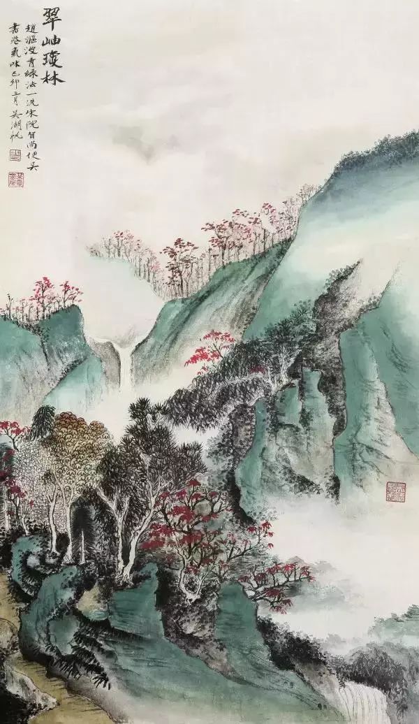 “民国画坛第一人”吴湖帆经典山水画
