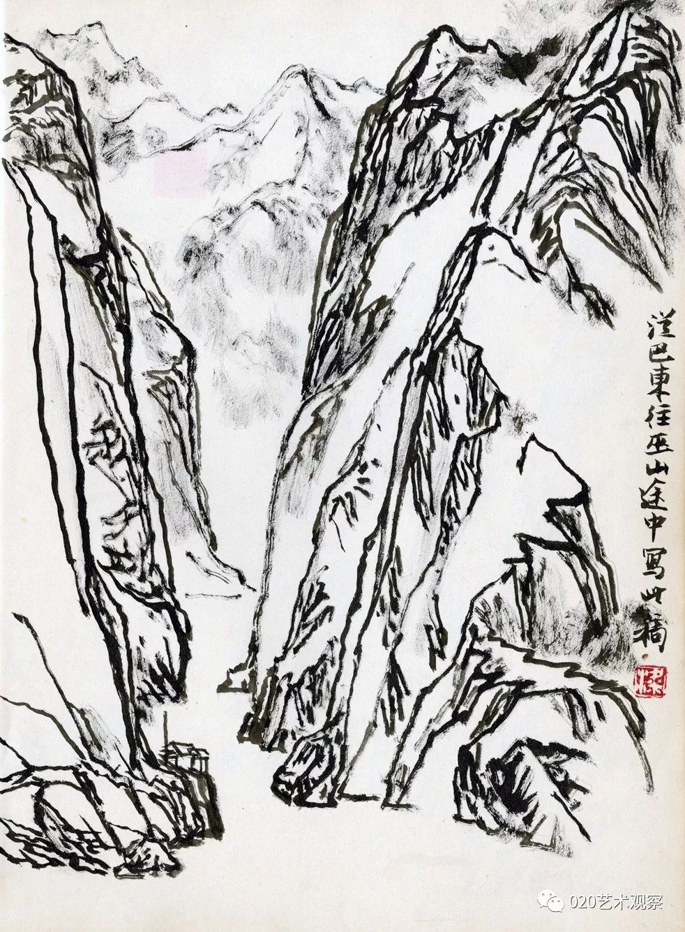 梁世雄:以一种令人敬重的方式,彰显了岭南画坛的艺术精神(附三峡速写