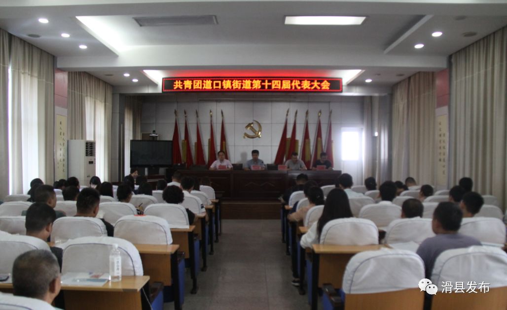 共青团道口镇街道第十四届代表大会召开_滑县