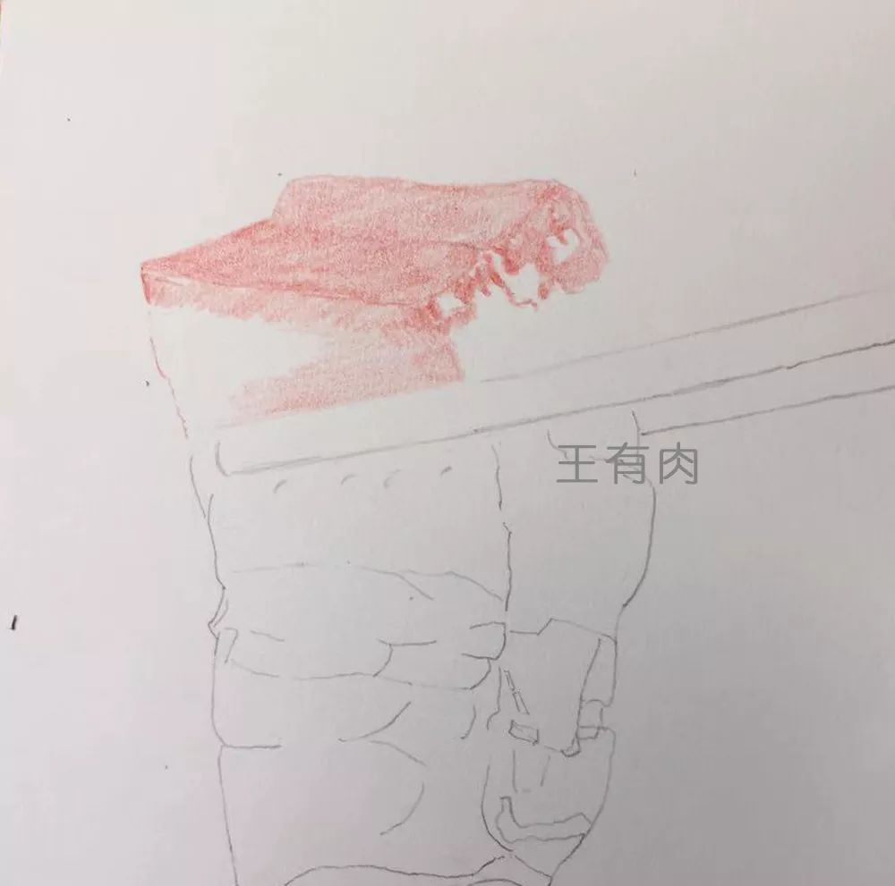 教程彩铅红烧肉来一块吗